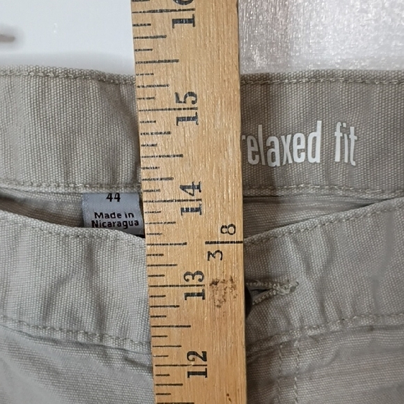 Carhartt Men's Khaki Flat Front Shorts Workwear Size 44 - Picture 6 of 11